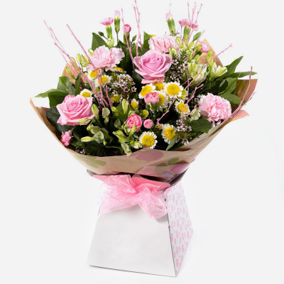 Nature's Bliss - Show your love in the best possible way with this gorgeous hand-tied bouquet featuring a fabulous selection of flowers
